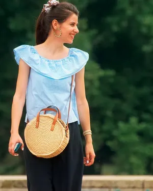 Torebka pleciona Amanda - Filuteria, torba z makramy